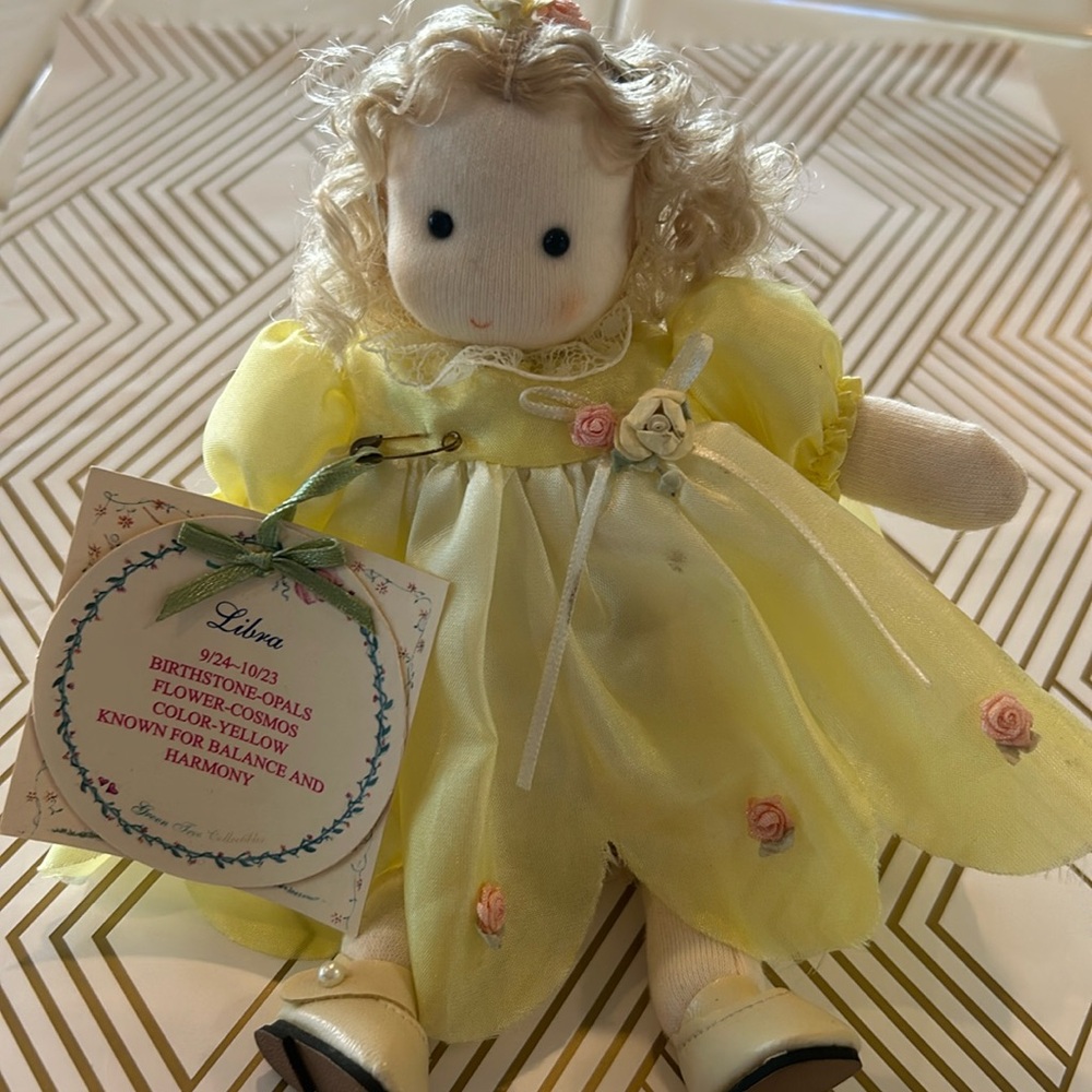 Libra Porcelain Doll